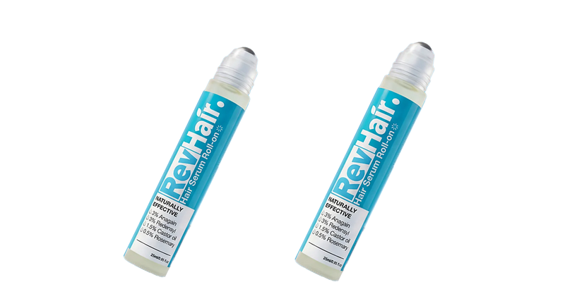 RevHair Roll-on Serum Verschluss - Hygienische Anwendung für Haarpflege